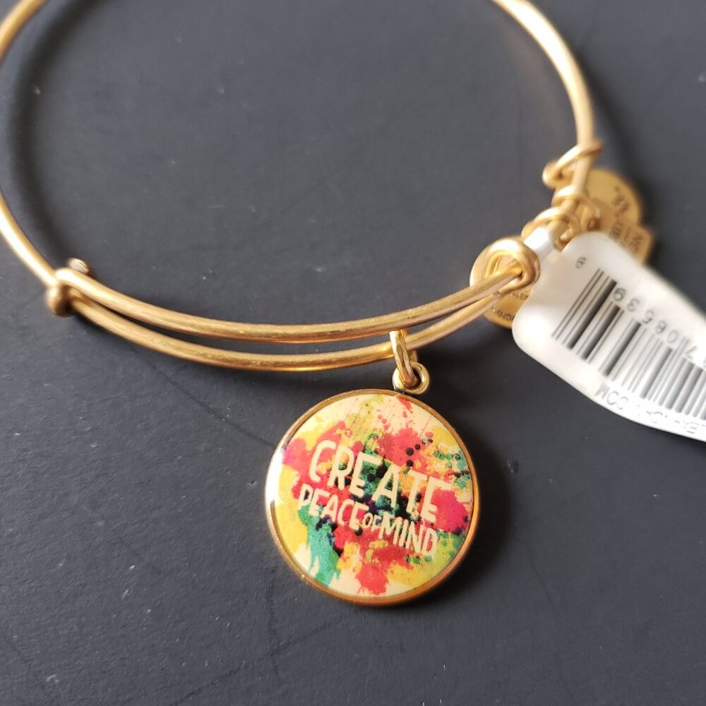 Alex & Ani Create Peace of Mind BangleCreate Peace of Mind Bangle 715 - Picture 2 of 3